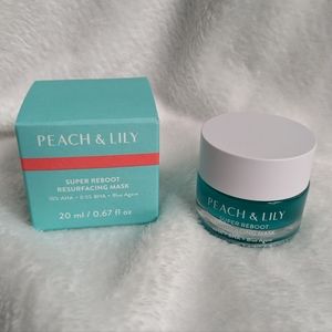 Peach & Lily Super Reboot Resurfacing Mask .67 fl oz / 20 ml Travel Size NEW